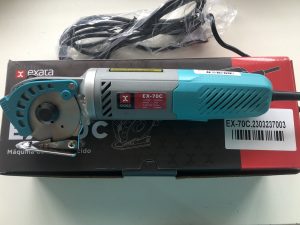 Maquina de corte bananinha 2.5"polegada  para cortar tecidos 220V marca Exata