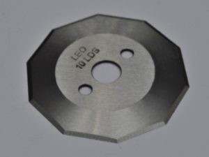 Disco de corte 2.5 aço com 10 lados para tesoura pneumática